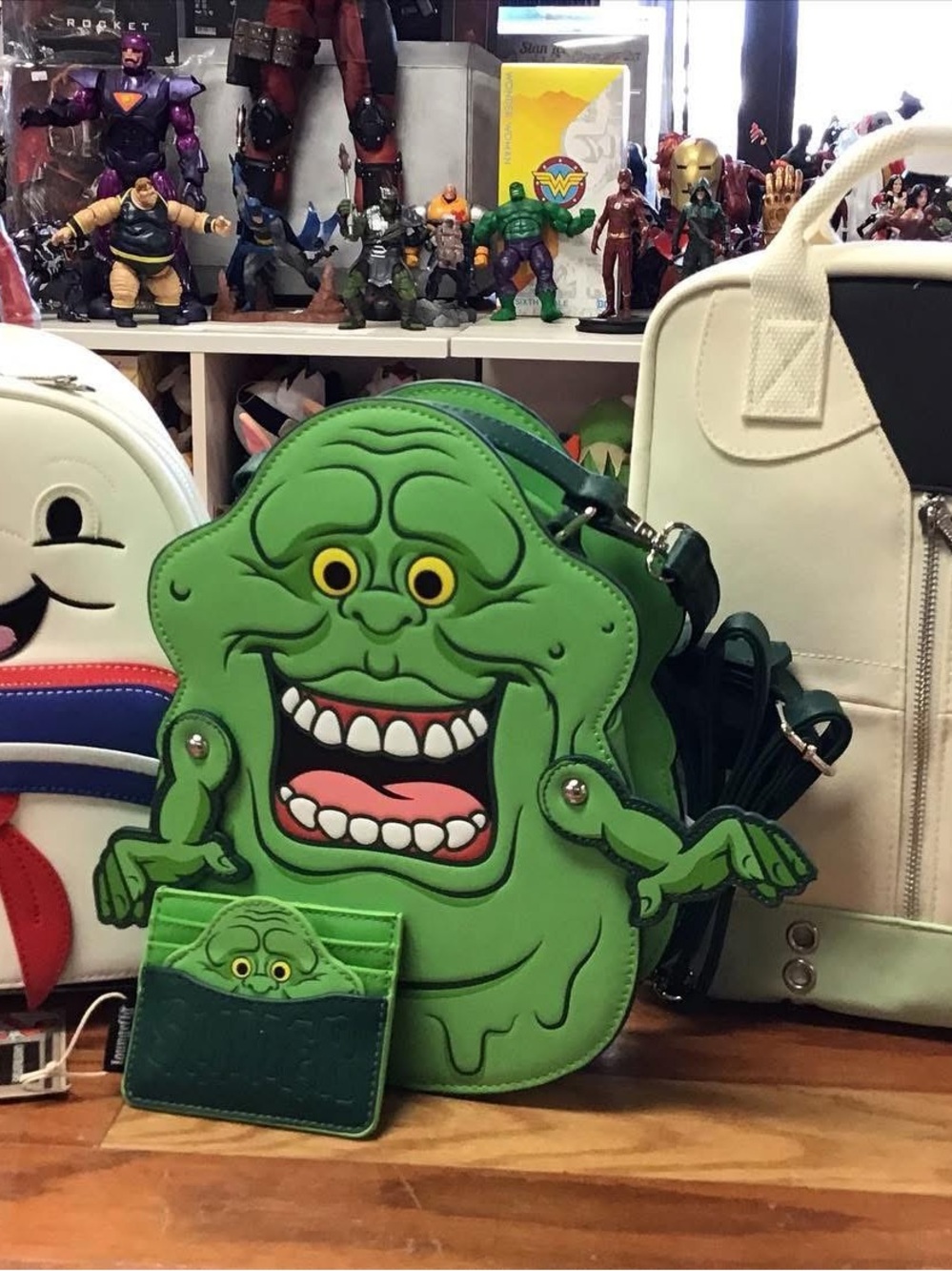 Loungefly | Ghostbusters Slimer Convertible backpack - Picture 2 of 11